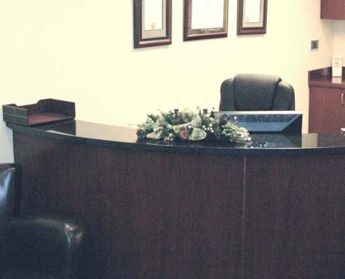 Physician office reception